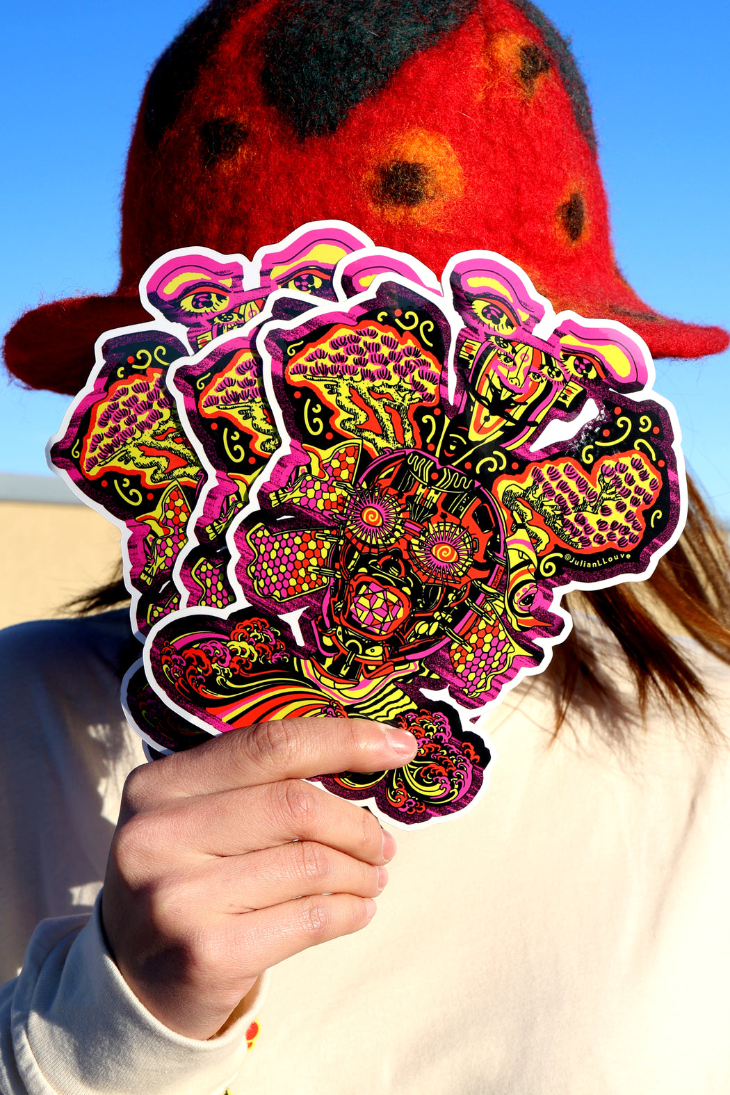 Jumbo Cyborg Sticker