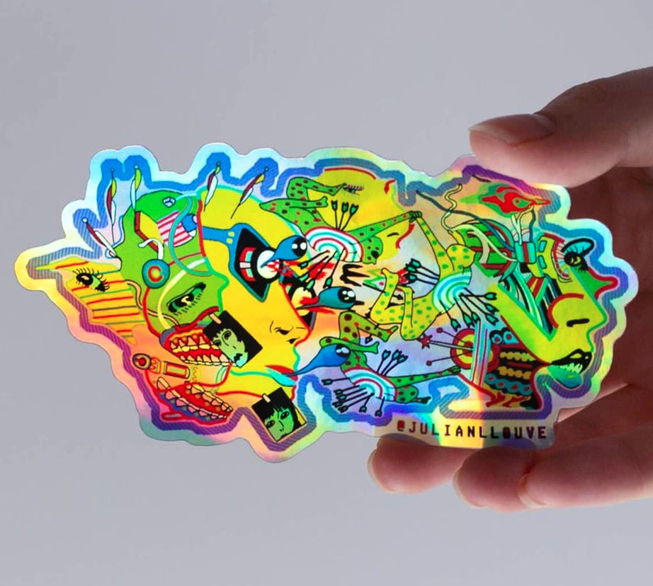 Holographic Stickers