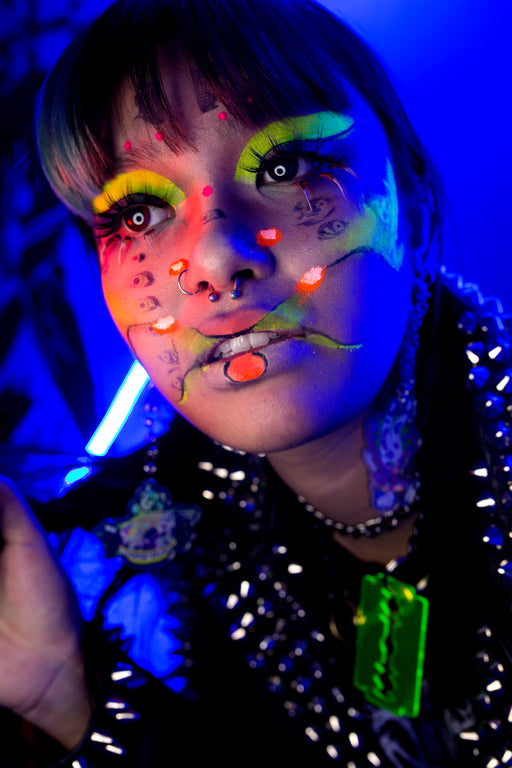 Falling Girl & Ramen Earring